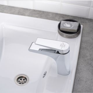 Смеситель для раковины РМС SL121-001F хром